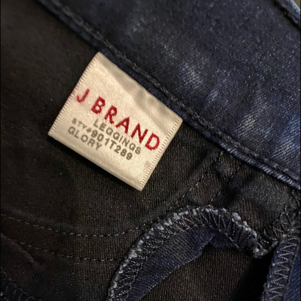 J Brand Coated Skinny Jeans in Glory Sz 26 NWOT - Picture 11 of 12